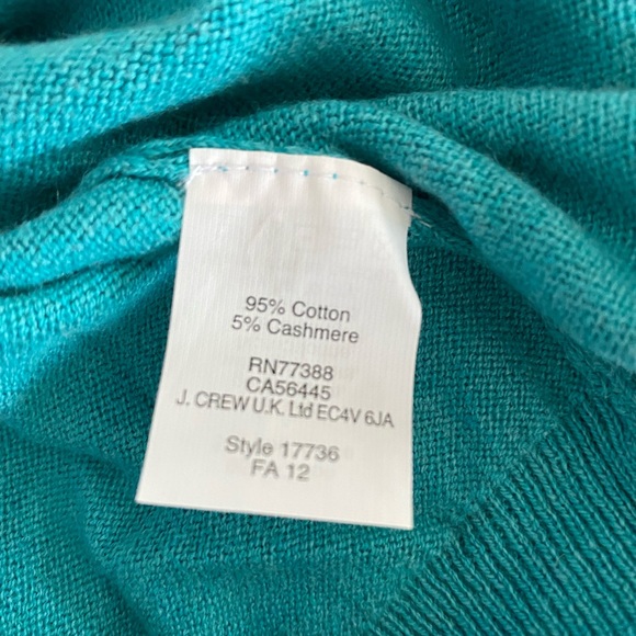 Cotton-cashmere blend JCrew Factory sweater - Picture 4 of 5